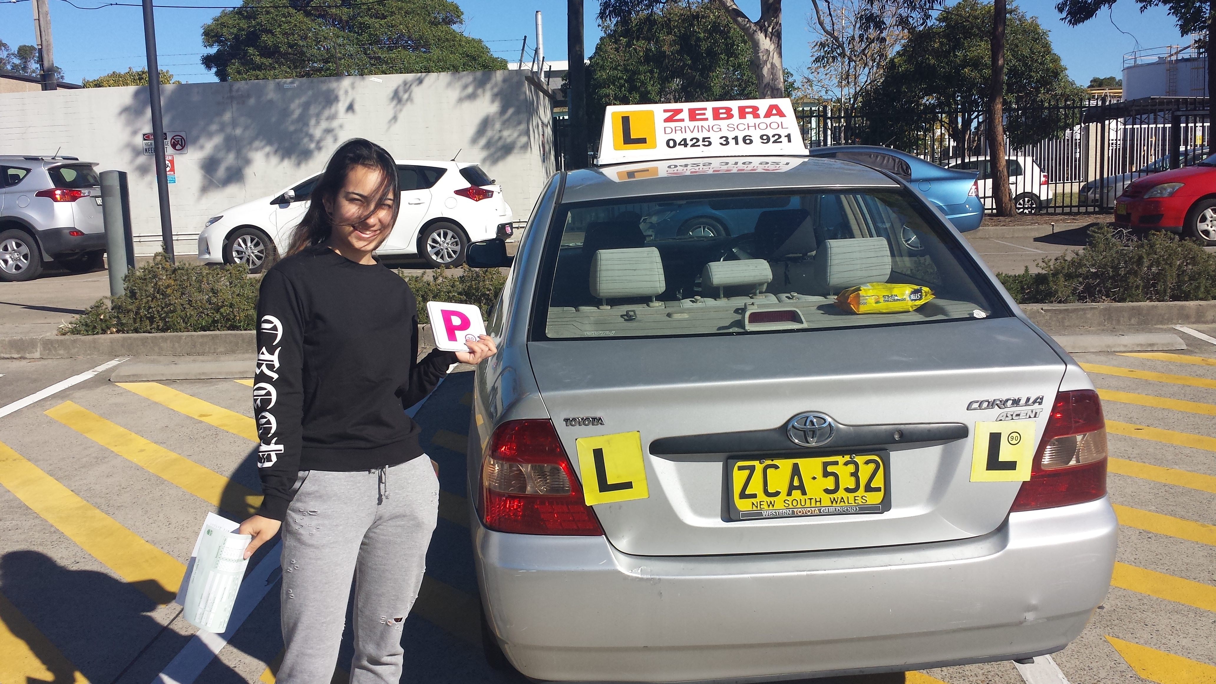 Learner Passed Driving Test